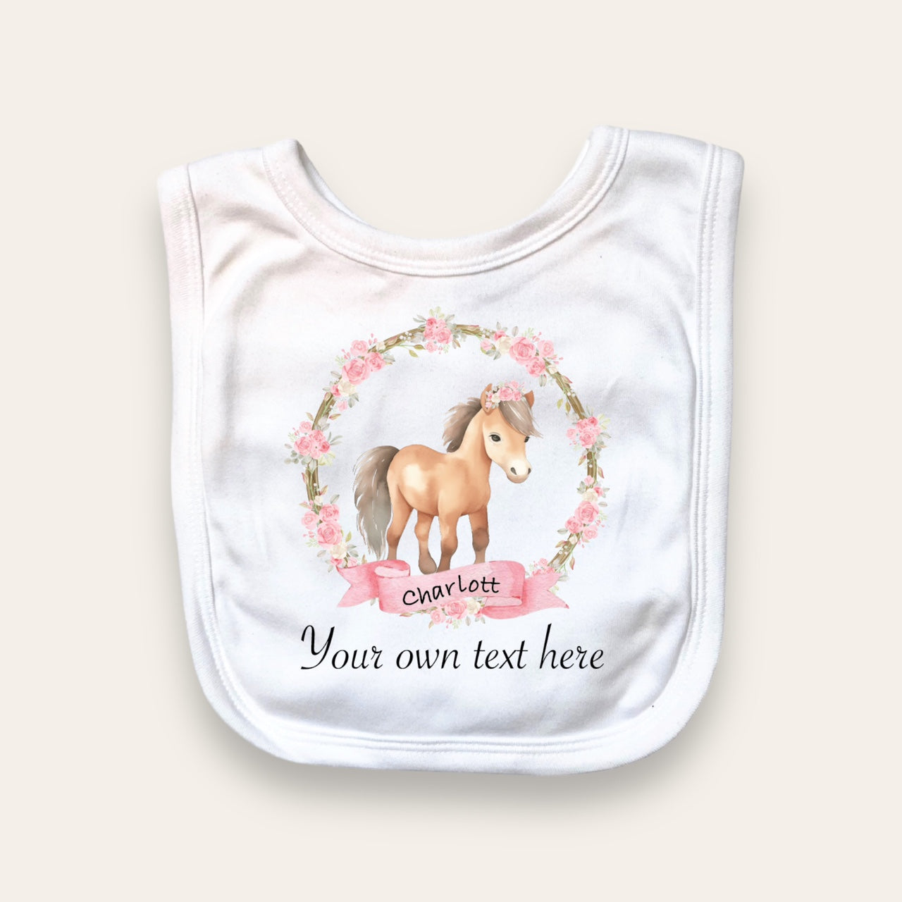 Pony Bib - Personalise me