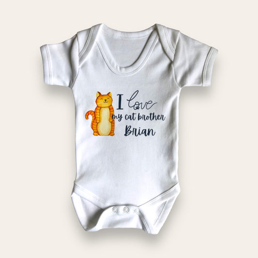 Cat bodysuit (optional personalisation)