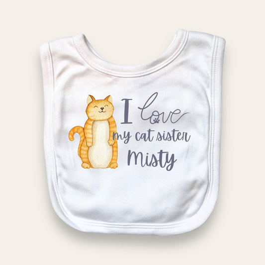 Cat bib (optional personalisation)